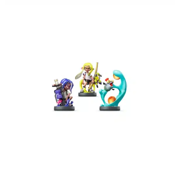 Figurine amiibo Octa, Ikli & Salmi – Splatoon – Nintendo