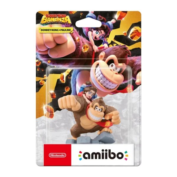 Figurine Amiibo Donkey Kong et Pauline – NINTENDO