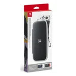 Pochette de transport officielle + protection ecran Noir - Nintendo Switch OLED - NINTENDO – Image 3