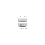 Mac Mini M4 Processeur 10 cœurs / GPU 10 cœurs, 16 Go RAM / 256 Go SSD – APPLE – Image 2