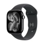 Montre Connectée Series 11 GPS 46 mm Boîtier Noir Bracelet Sport Noir – APPLE – Image 2