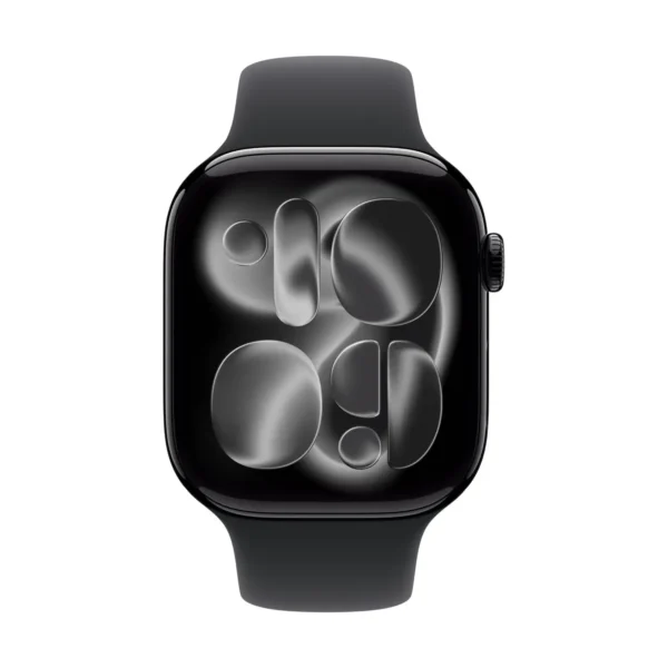 Montre Connectée Series 11 GPS 46 mm Boîtier Noir Bracelet Sport Noir – APPLE