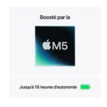 Ordinateur Portable MacBook Air M5 13'' 16Go RAM / 512Go SSD Noir Minuit – APPLE – Image 4