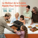 Friteuse sans huile Airfryer Dual Blaze Twinfry 10L Dark Grey – COSORI – Image 3