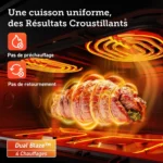 Friteuse sans huile Airfryer Dual Blaze Twinfry 10L Dark Grey – COSORI – Image 6