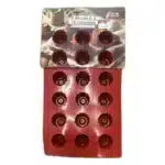 Moule à 18 cannelés en silicone - Cuisine & Saveur, 28,6 x 16,5 cm – Image 2
