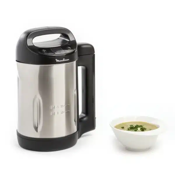 Blender chauffant My Daily Soup LM542810 1000 W 1.2 L bol inox - MOULINEX