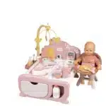 Nurserie de jeu Baby Nurse Cocoon 3 en 1 16 accessoires dès 3 ans - SMOBY – Image 2