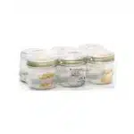 Lot de 6 Terrines Familia Wiss en verre D100 mm, 500g – LE PARFAIT – Image 3