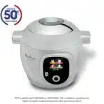 Multicuiseur haute pression Cookeo+ CE854B10 6 L 1600 W Gris - MOULINEX