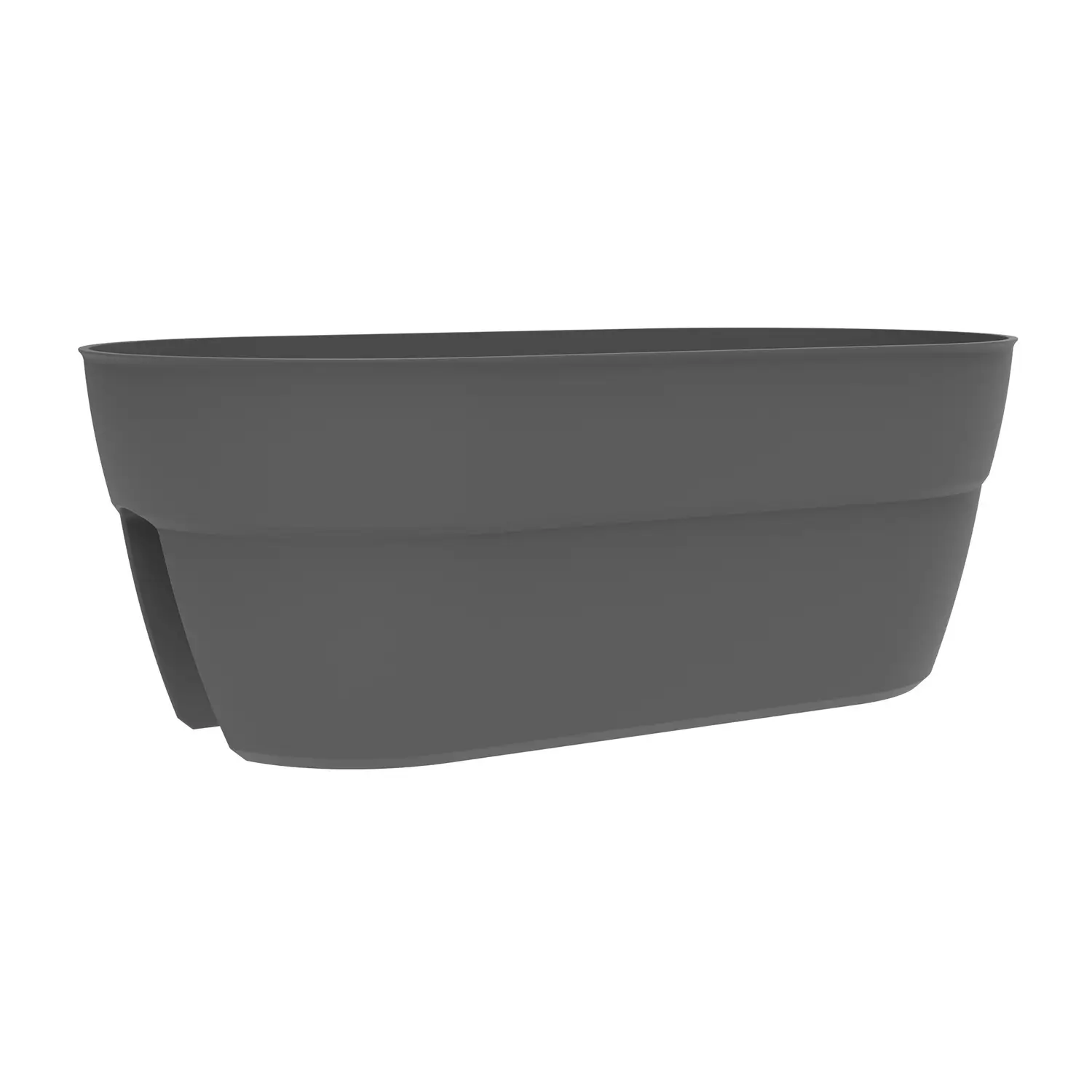 3086960266370 Jardinière Cavalière Osaka 19.5L Gris Anthracite – EDA – Image 1