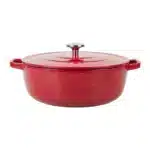 Cocotte en fonte ronde 5.2 L Rouge Rubis tous feux dont induction - SITRAM – Image 2