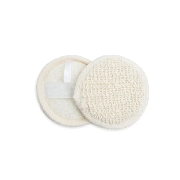 Disque de nettoyage facial en ramie, Lot de 2 – ARVIX