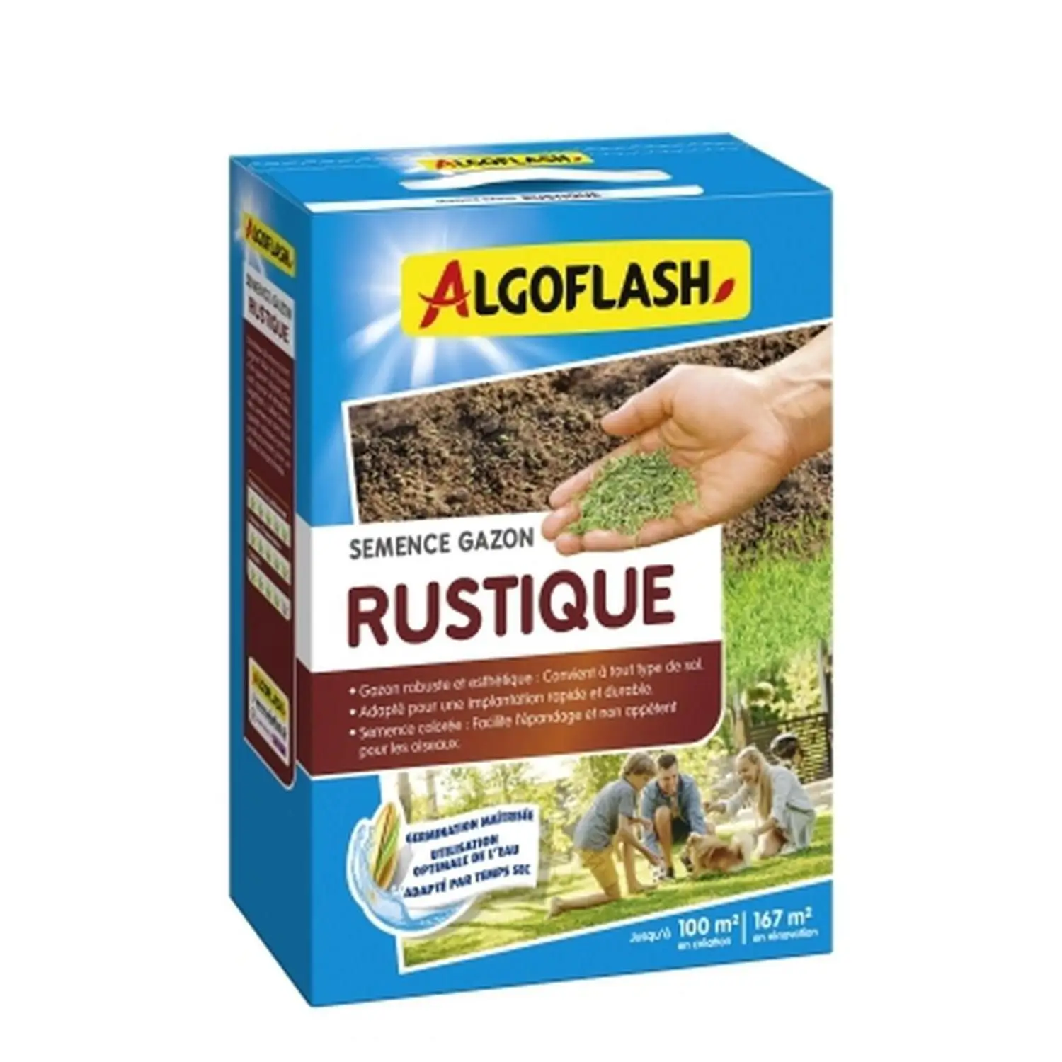 3167770221695 Sémences de gazon rustique 2.5kg – Générique – Image 1