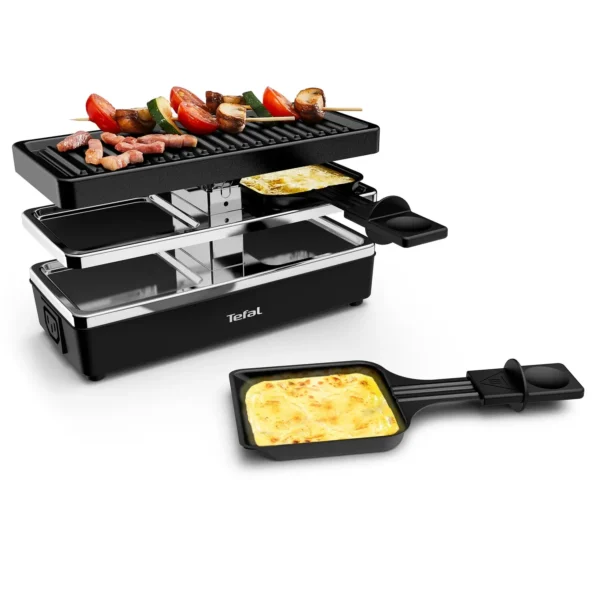 Appareil à raclette et gril Plug & Share RE230812 2 personnes – TEFAL