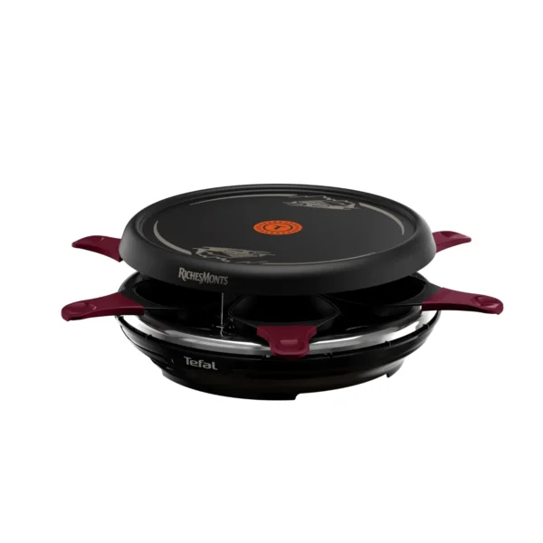Appareil à raclette 3-en-1 RichesMonts RE12R810 6 personnes 850 W - TEFAL