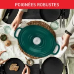 Cocotte Ovale en Fonte Émaillée Cuisson Lente Parfaite – TEFAL – Image 4