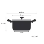 Cocotte Ovale en Fonte Émaillée Cuisson Lente Parfaite – TEFAL – Image 5