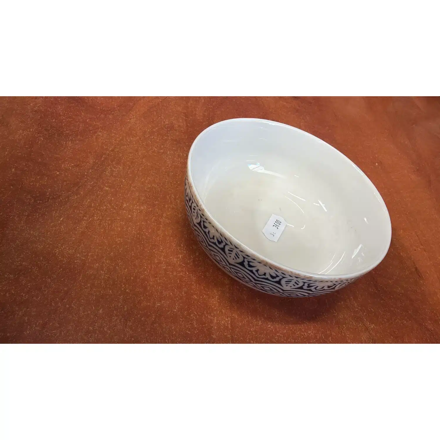 3256391028049-r1 Bol rond Byzance en grès décor géométrique - Carrefour – Image 1