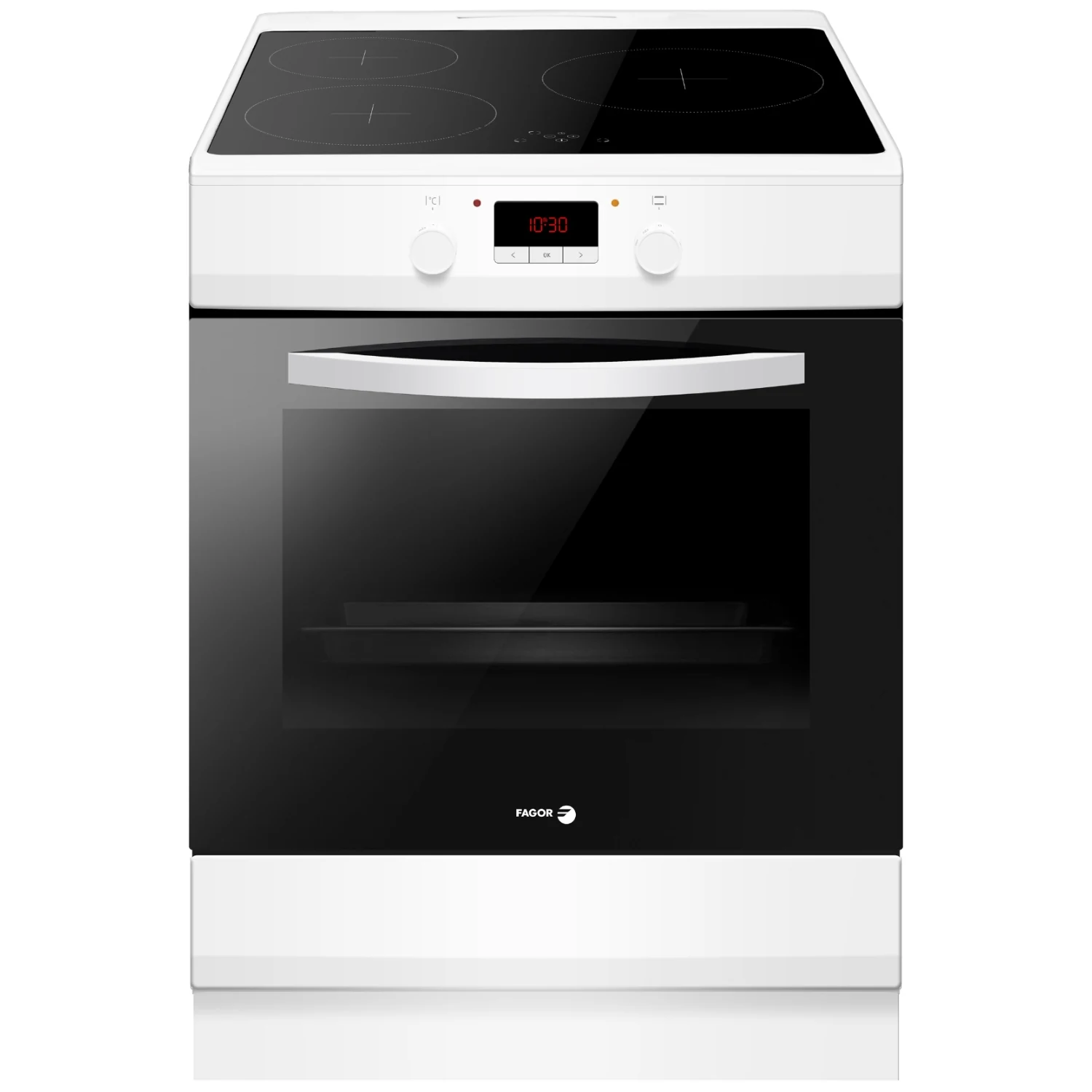 3260449047159-c Cuisinière mixte induction FACI2105B 3 foyers four 65 L multifonction - FAGOR – Image 1