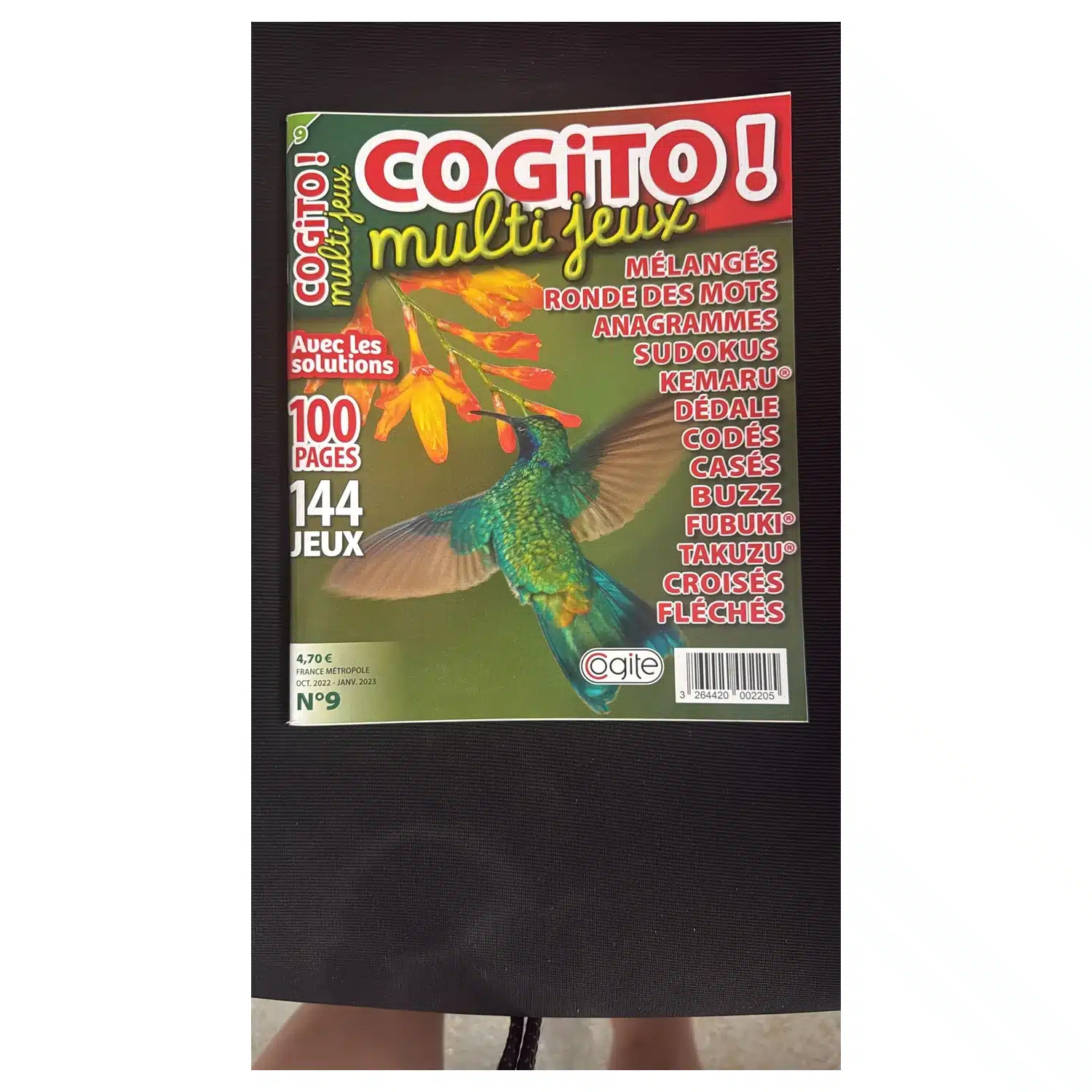 3264420002205 Magazine Cogito Multi Jeux N°9 - 100 pages 144 jeux variés - Cogite – Image 1