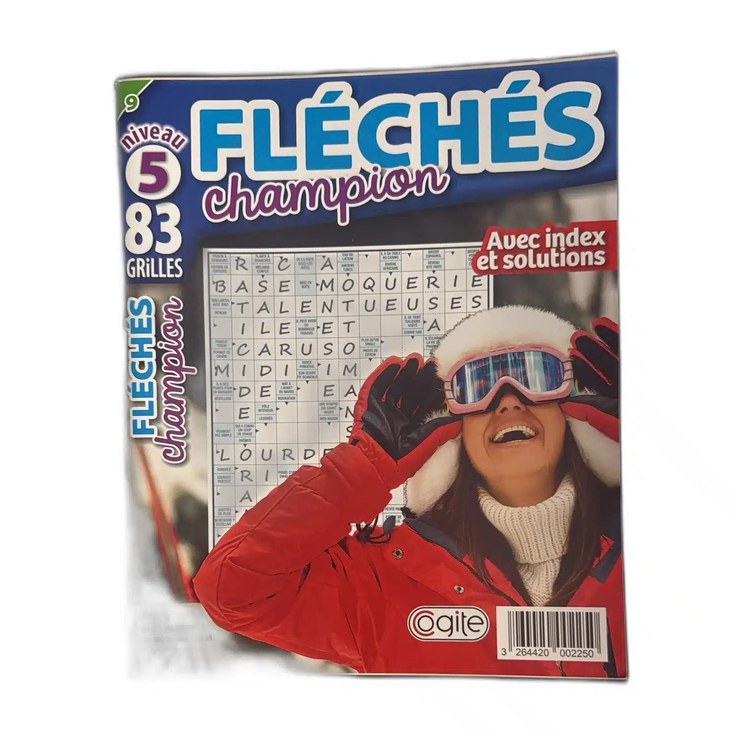 3264420002250 Magazine Fléchés Champion N°7 - 83 grilles niveau 5 - Cogite – Image 1