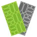 Pack 36 autocollants réfléchissants Urban Moov UM-STICKER vélo trottinette jaune/gris - TNB