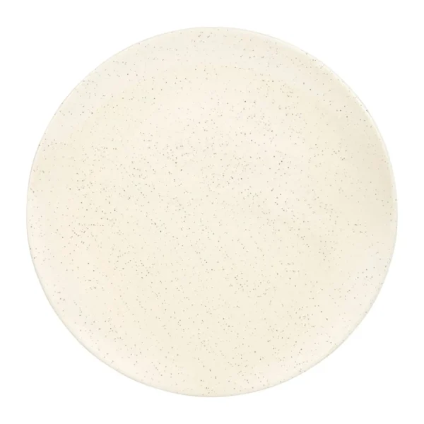 Assiette plate en Grès 27 cm Beige – TEMPS EPHEMERES