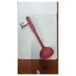 Louche de cuisine en silicone rouge – Image 4