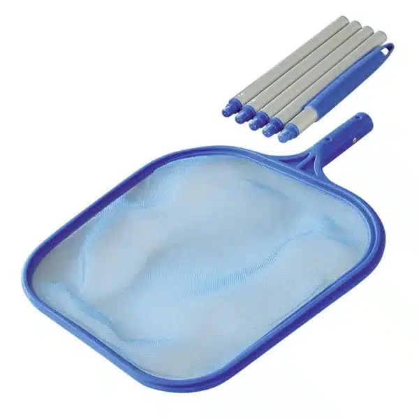 Épuisette de surface avec manche aluminium 1.20 m filet nylon - KOKIDO