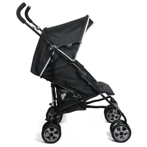 Poussette canne 553439 multipositions gris/noir 6 mois à 22 kg - TROTTINE