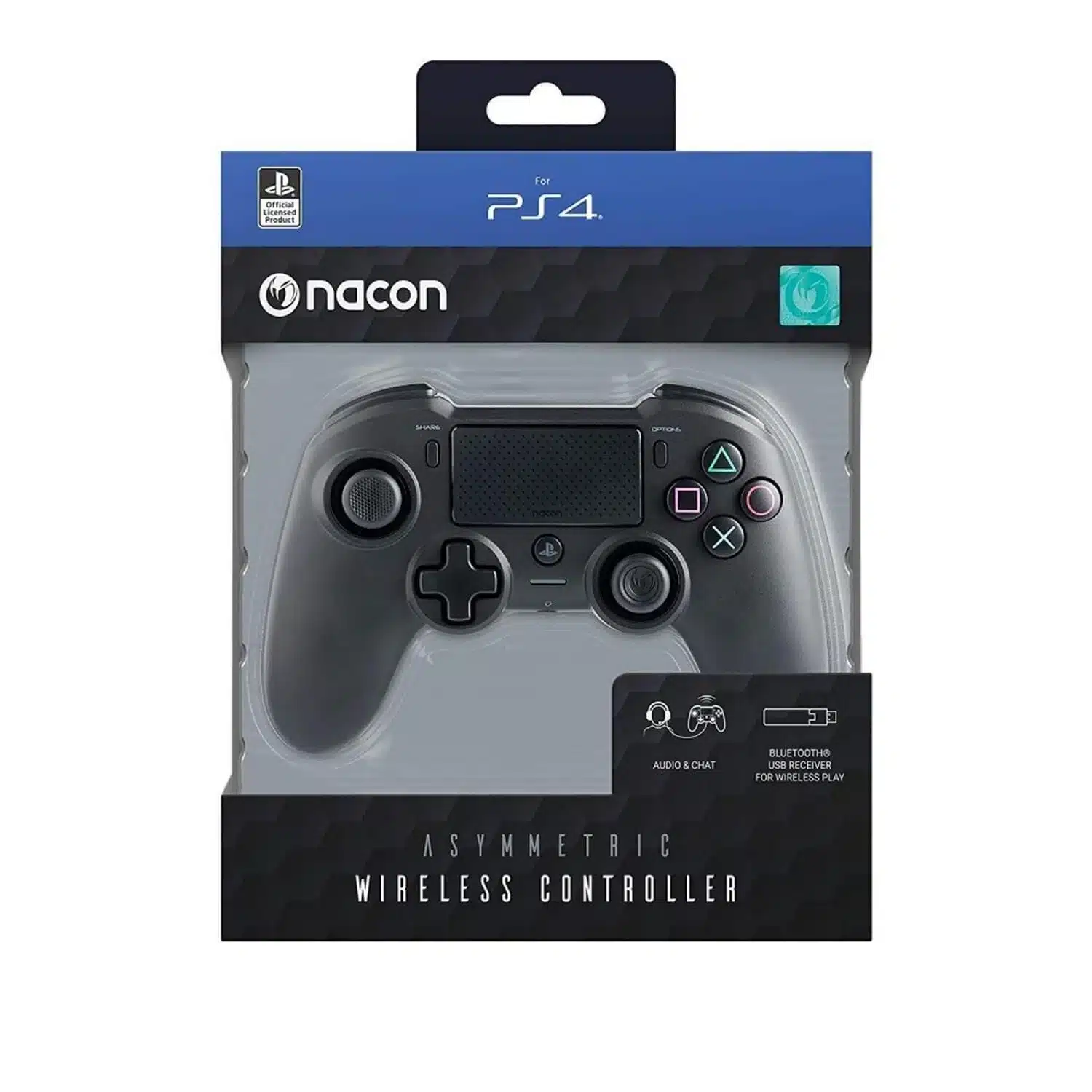 3499550373417 Manette sans fil asymétrique officielle PlayStation 4 - Bluetooth PC compatible - NACON – Image 1