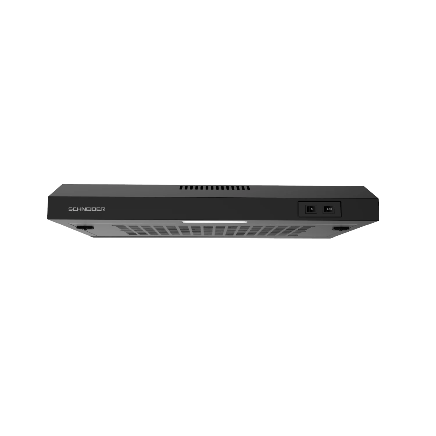 3527570091599 Hotte casquette SCHC6018CN 60 cm 177 m³/h noir - SCHNEIDER – Image 1