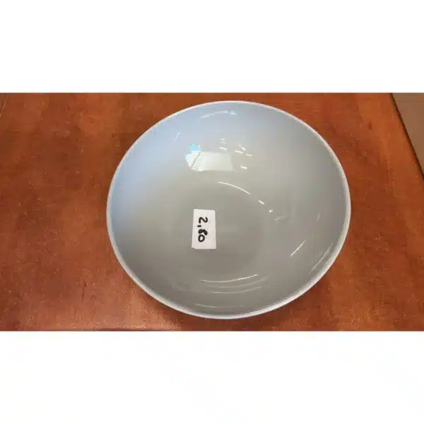 Poke bowl incliné en faïence gris 18 cm - Carrefour