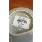 Poke bowl incliné en faïence gris 18 cm - Carrefour – Image 2
