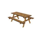 Table de Pique-Nique Bois Massif 180cm – Générique