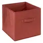 Panier Velours 31x31cm Mix N Modul Terre De Sienne - 5five