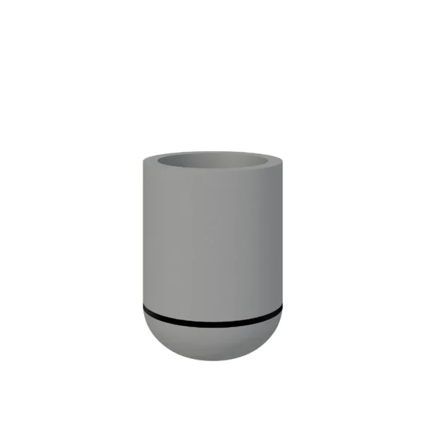 Pot de Fleurs Tulipe Granit en Ciment D30cm – Générique