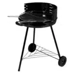 Barbecue charbon Manaus rond Ø50 cm sur roulettes acier - MANAUS – Image 2