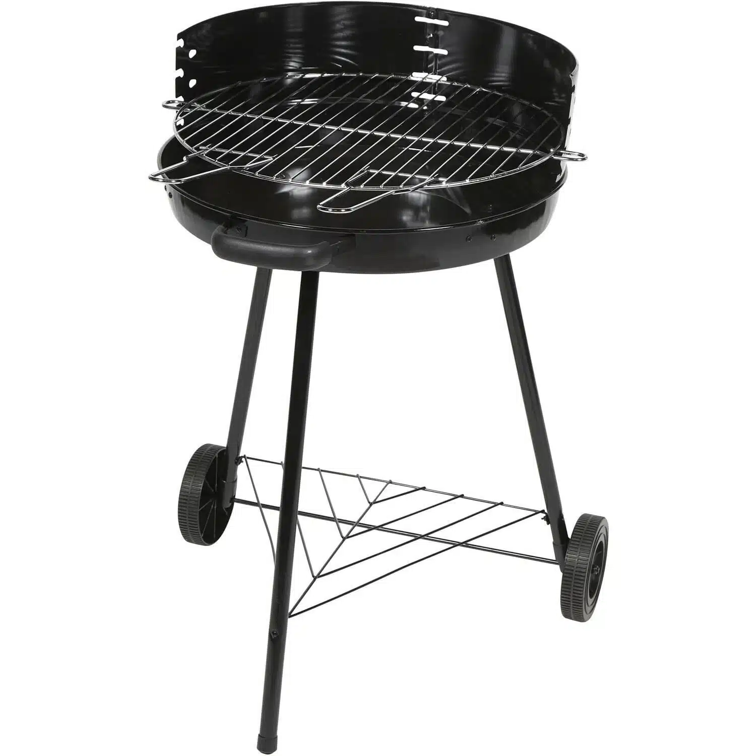 3616474792876 Barbecue charbon Manaus rond Ø50 cm sur roulettes acier - MANAUS – Image 1
