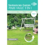 Mélange de semences Gazon Pouss' Facile 3 en 1 – CARREFOUR