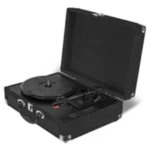 Platine vinyle Bluetooth PSWST03030A 3 vitesses avec enceintes intégrées - POSS