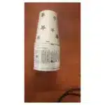 Lot de 12 gobelets en carton motif étoiles dorées - 250 ml - Carrefour Home