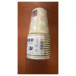Gobelets en carton motif oriental doré - Lot de 12, 250 ml – Image 2