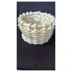 Panier de rangement en corde de coton Carrefour Home - Ø 26 x 19 cm