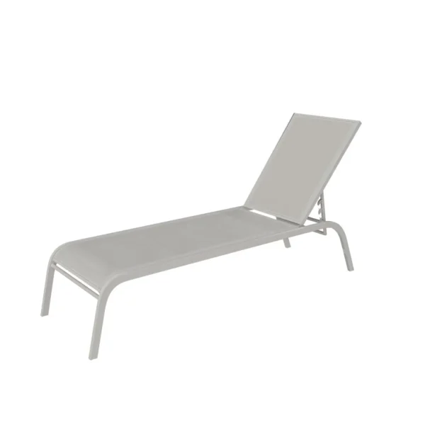 Bain de soleil Tello aluminium beige – HYBA