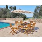 Parasol droit San Francisco Beige – HYBA – Image 2