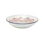 Assiette creuse en porcelaine à motif - 20 cm, pour soupes et plats du quotidien – CARREFOUR HOME