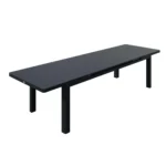 Table de jardin extensible Sydney Aluminium gris 256-320cm – HYBA