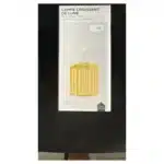 Lampe d'ambiance Croissant de Lune en céramique jaune - 18,5 cm - Carrefour